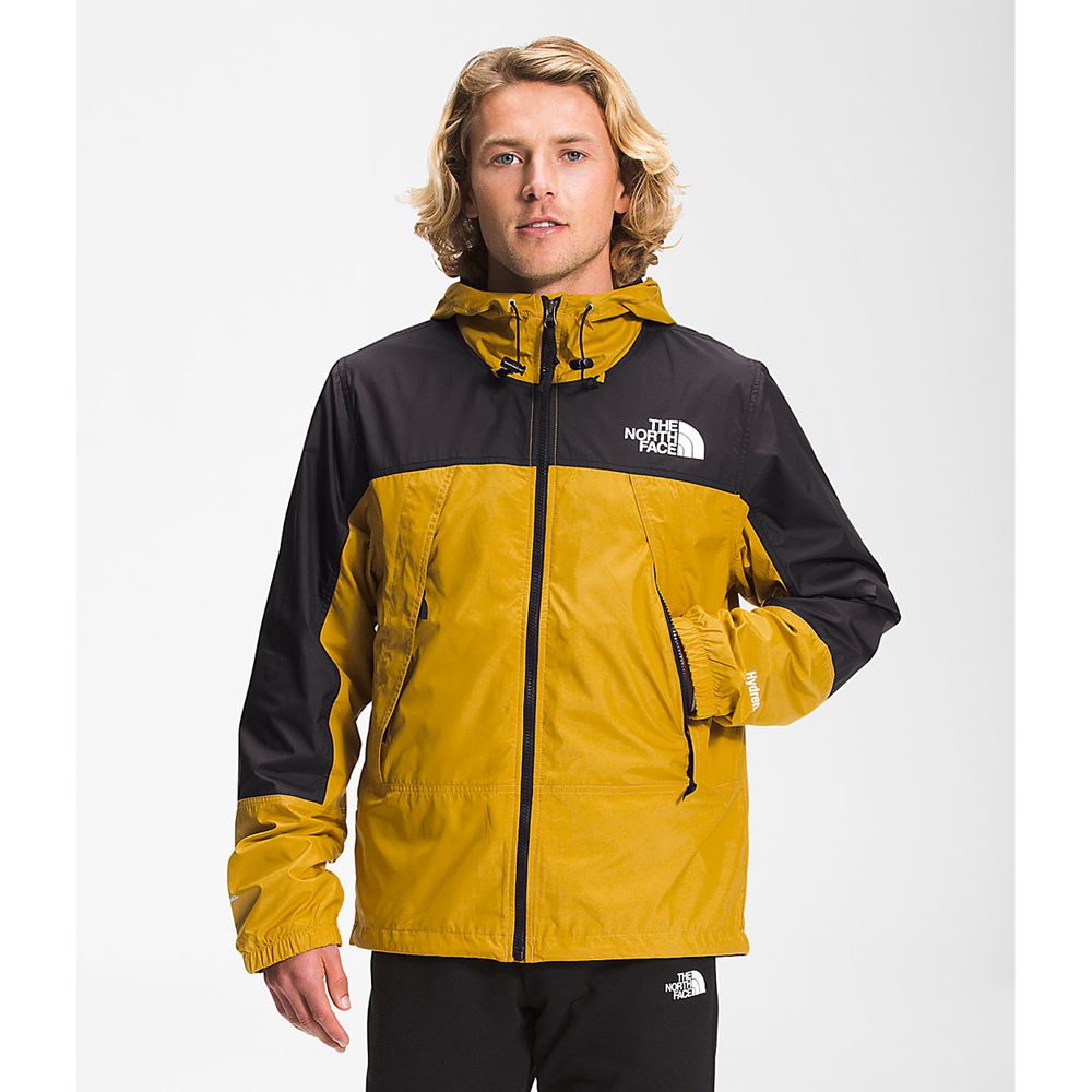 The North Face Windbreakers Mens Australia - The North Face Hydrenaline™ Yellow (WEJ-671209)